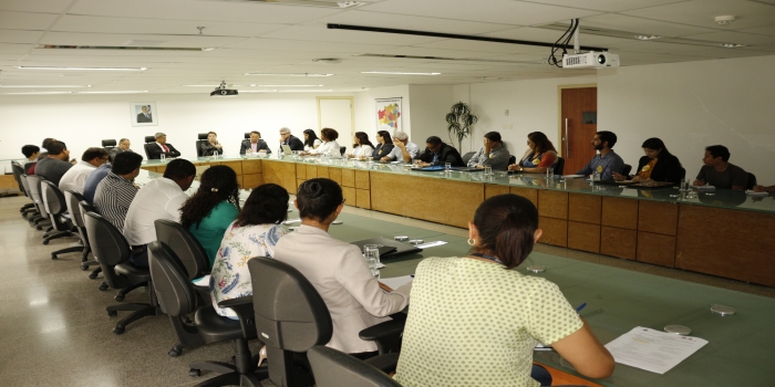 Reunião com dirigentes da FGV